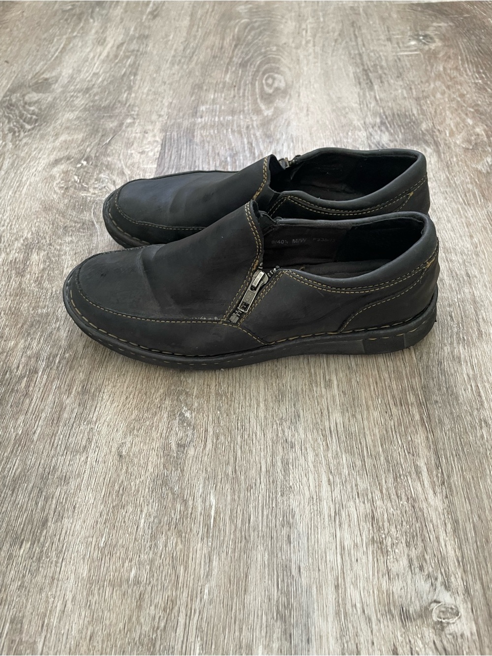 Born Black Leather Slip-On Mules - Picture 3 of 7